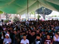 Un lleno espectacular se vivió en el Parque Hidalgo, zona oriente