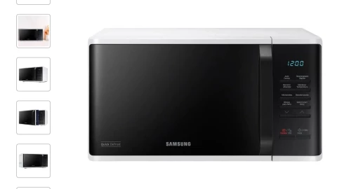 Este es el microondas con descuento en Elektra