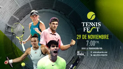 Tommy Paul rival Carlos Alcaraz Tennis Fest TV Azteca