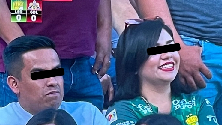 Exhiben a presunto deudor alimentario en partido de León vs Chivas