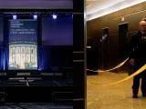 Escenas del hotel Washington Hilton tras el tiroteo del 27 de abril de 2026 en la cena de Corresponsales de la Casa Blanca.