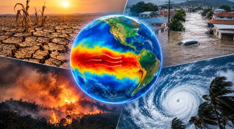 Advierten que “El Niño” se extenderá hasta 2027: De sequías extremas a inundaciones, así impactará al planeta