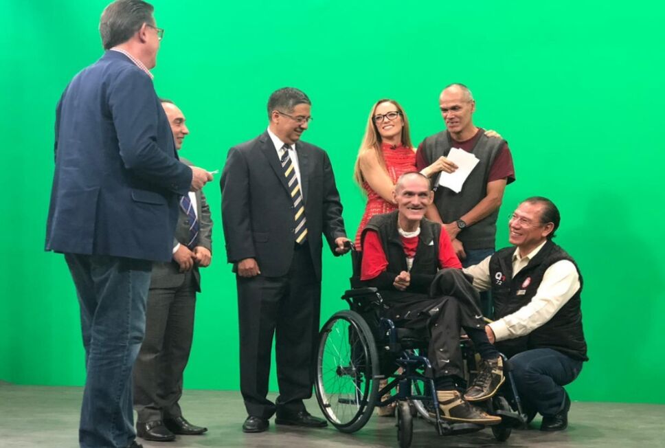 Entrega de sillas de ruedas
