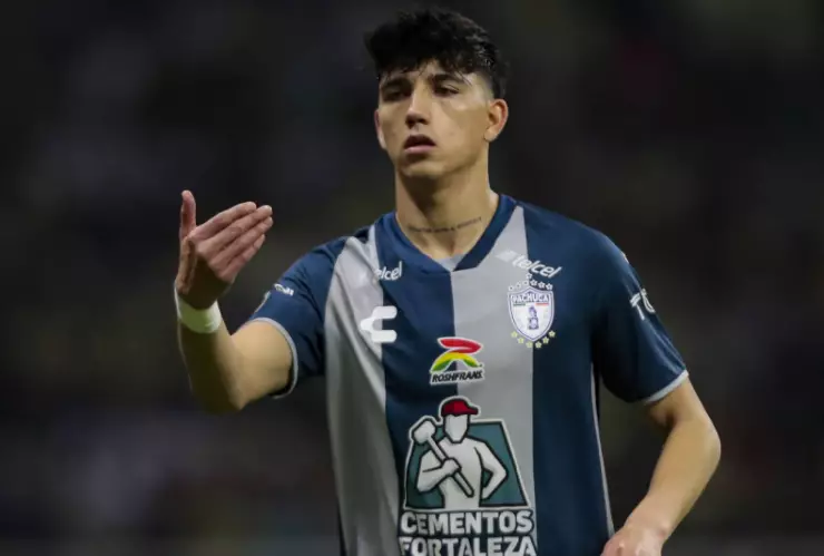 Kevin Álvarez con el club Pachuca