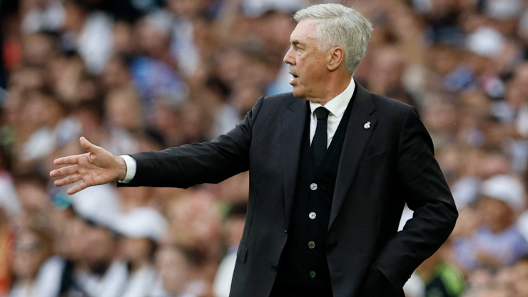 Carlo Ancelotti, DT del Real Madrid