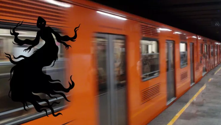 Exhiben al fantasma Platanoff en el Metro de la CDMX