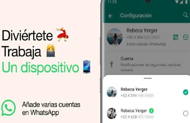 WhatsApp ahora permite dos cuentas en un celular.jpg