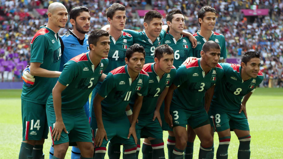 El once de México en la final de Londres 2012
