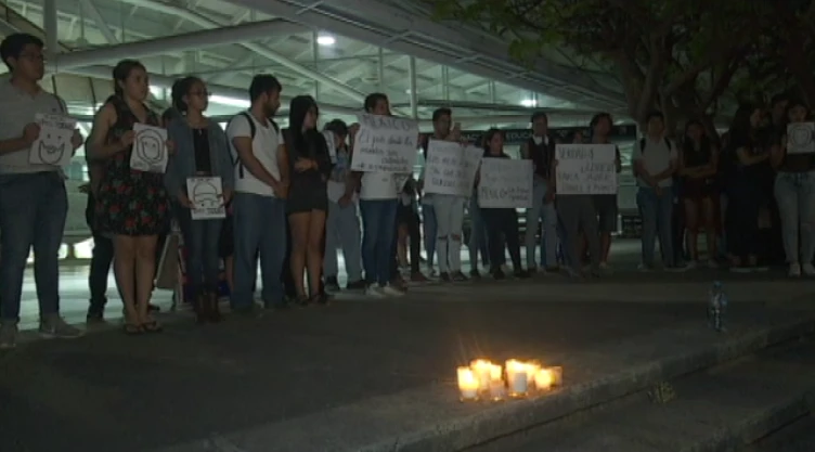 Protesta pacífica en petición de justicia