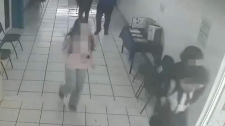 Filtran NUEVO VIDEO del tiroteo en escuela de Michoacán que dejó dos maestras muertas