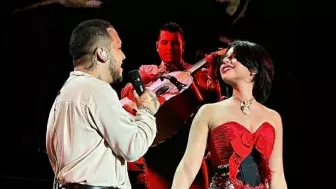 Christian Nodal y Ángela Aguilar