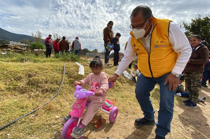 El Juguetón Azteca llegó a Tlaxcala. Un lugar en donde las sonrisas iluminaron toda la región.