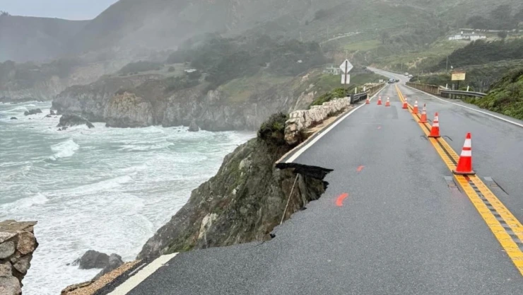 El colapso de la autopista 1 en California
