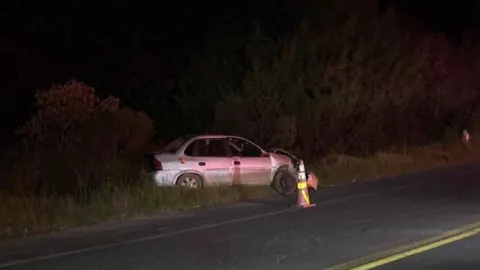 Conductor se salió de la carretera San Hipólito-Xalapa tras fuerte accidente hoy