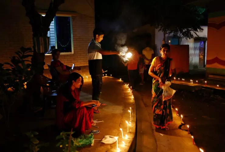 Festival Diwali en India