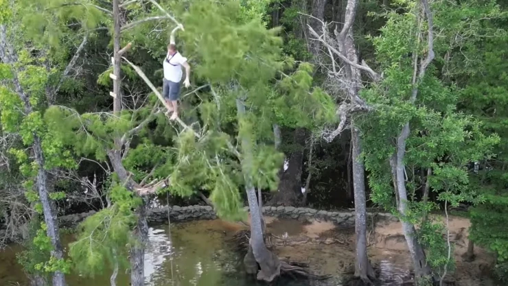 hombre-cae-árbol-20-metros-altura-florida-lesiones-menores-video