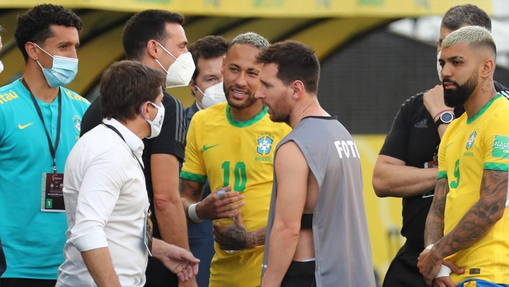 Messi y Neymar