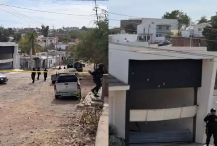 Balean casa en la Lázaro Cárdenas, en Culiacán