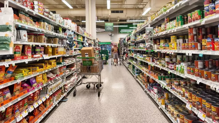 el supermercado por dentro y la variedad de productor que ofrece