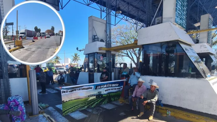 Productores siguen en caseta de Costa Rica