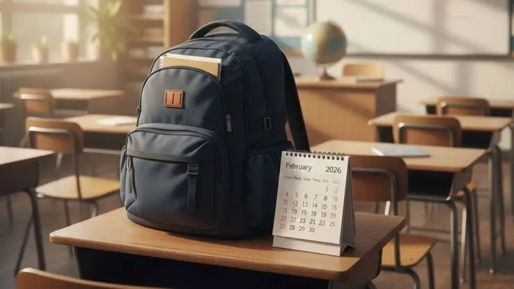 Suspensión de clases en febrero 2026