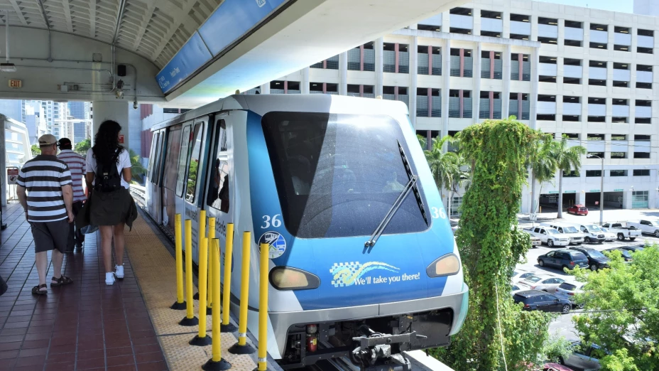 La estación de tren de Miami-Dade
