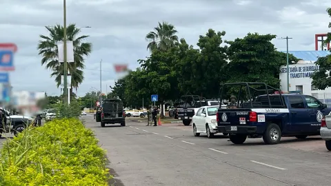 Atacan a policía en Valle Alto, Culiacán