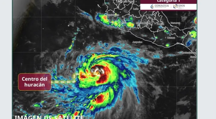 “Genevieve” se intensifica a huracán categoría 1: dónde lloverá y cuál es su trayectoria