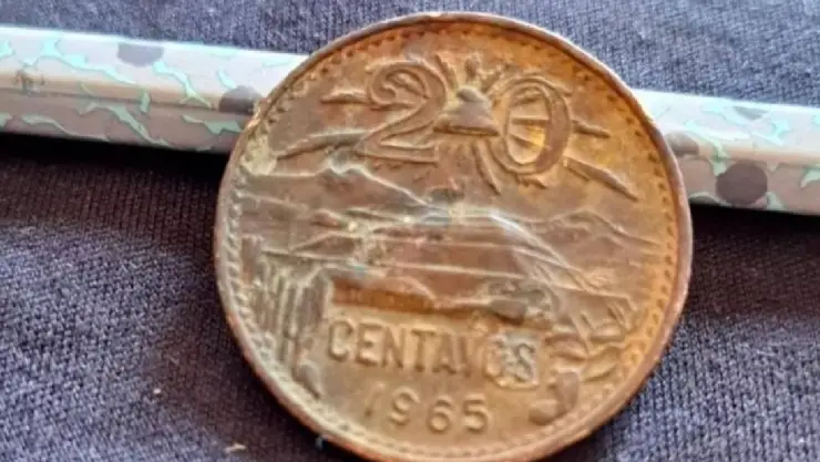 Moneda con imagen del Popocatépetl se oferta hasta en 80 mil pesos