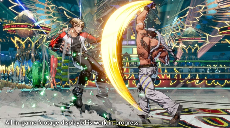 Rick Strowd en Fatal Fury city of the Wolves