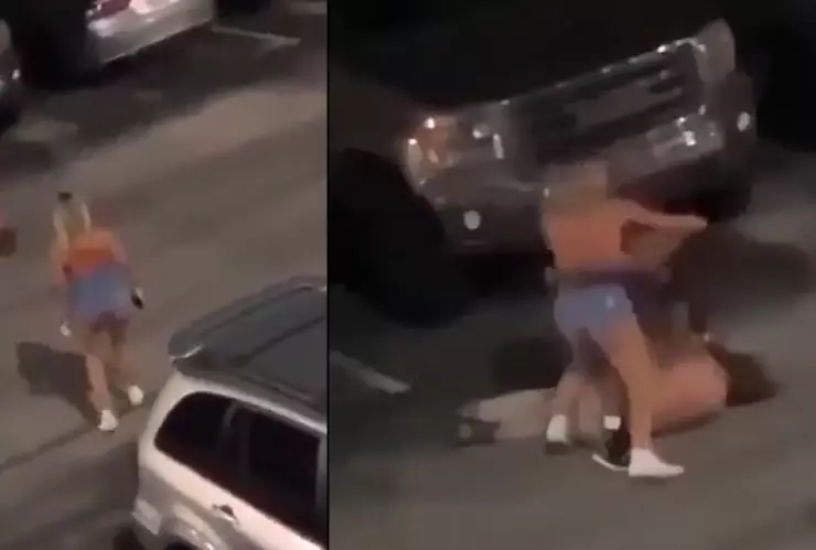Mujer intenta defender a su novio en una pelea y le rompen el cuello
