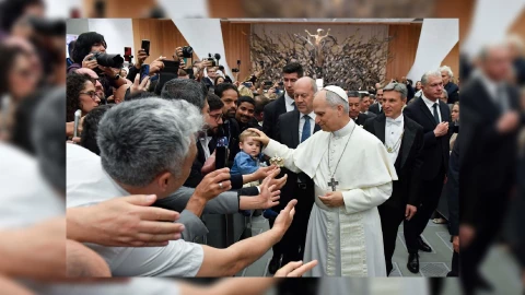 Primera audiencia del Papa León XIV_ _Desarmemos las Palabras para Desarmar la Tierra_, pide a periodistas.jpg