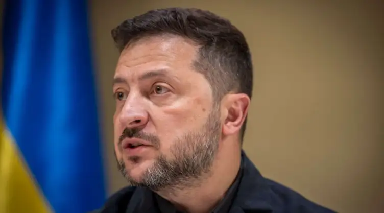 El presidente de Ucrania, Volodymyr Zelenskyy.