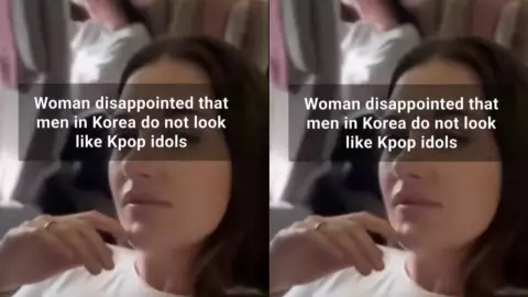 Influencer se queja de hombres del Corea del Sur