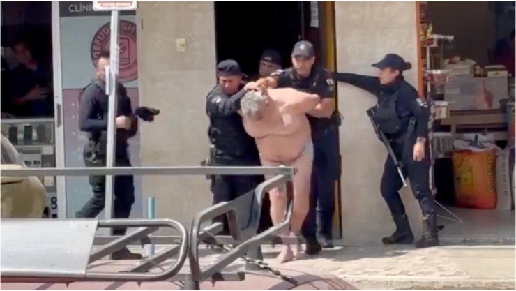 VIDEO_ ¡Retratado! Así detuvieron al luchador Shocker en Oaxaca por esta razón