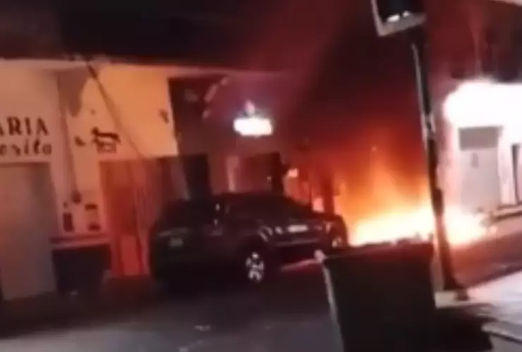 desaparecidos tras quema de bares en Villaflores, Chiapas