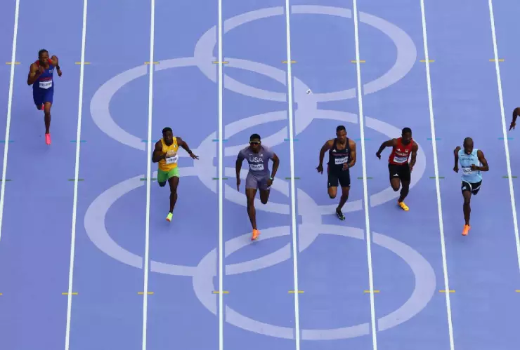 Prueba de 100 metros planos París 2024 Juegos Olímpicos