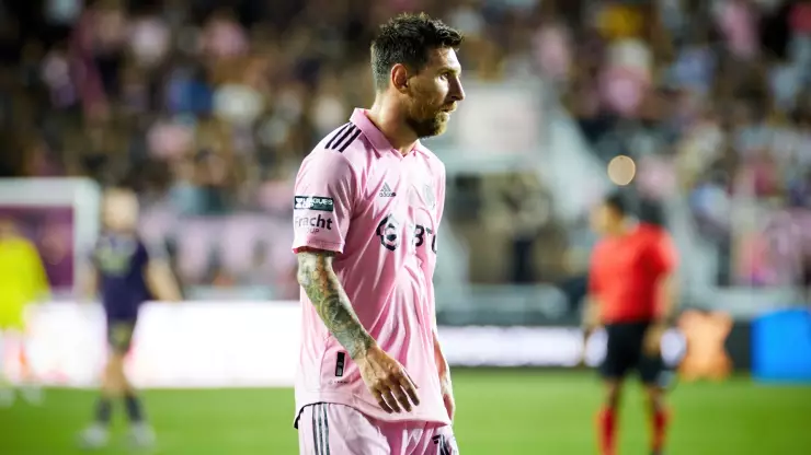 Lionel Messi con el Inter de Miami