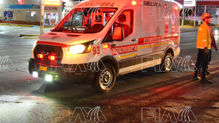 Accidente bulevar Insurgentes y Avenida León