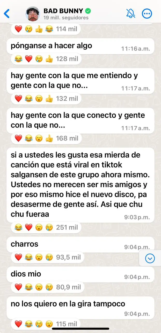 canción bad bunny
