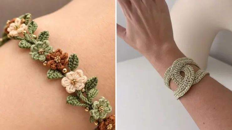 ¿Cómo hacer pulseras de crochet fáciles?