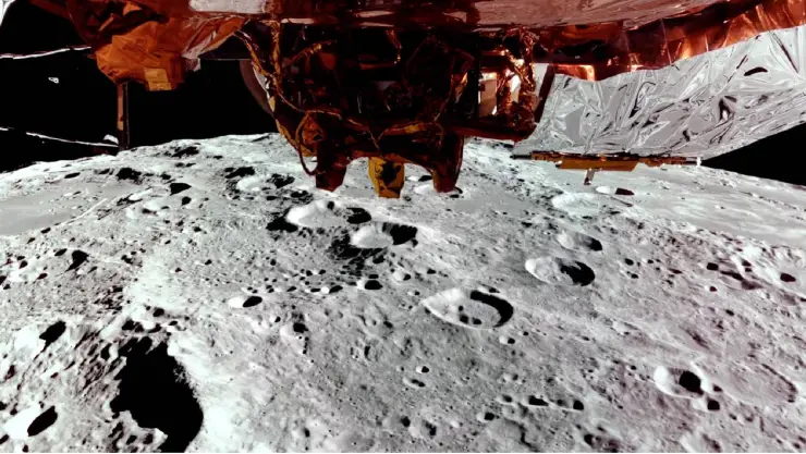 La sonda espacial Blue Ghost aterrizó en la Luna