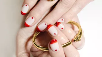 39 ideas de uñas rojas para Navidad