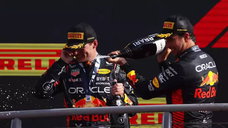 ¡Dupla letal! Checo Pérez y Max Verstappen lograrían nuevo récord en la F1