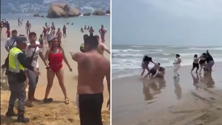 Peleas entre turistas en playas de Acapulco durante Semana Santa se vuelven virales.png