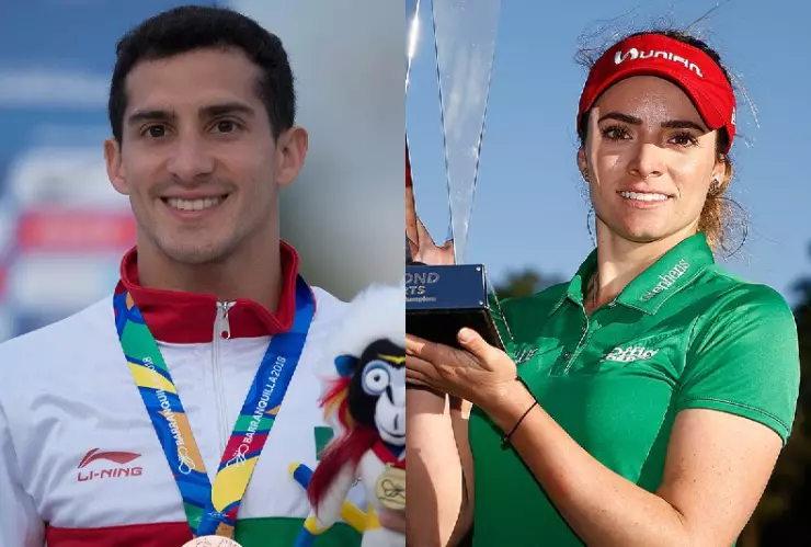 El clavadista mexicano Rommel Pacheco y la golfista Gabriela López fueron designados como los abanderados de México en Juegos Olímpicos Tokio 2020.