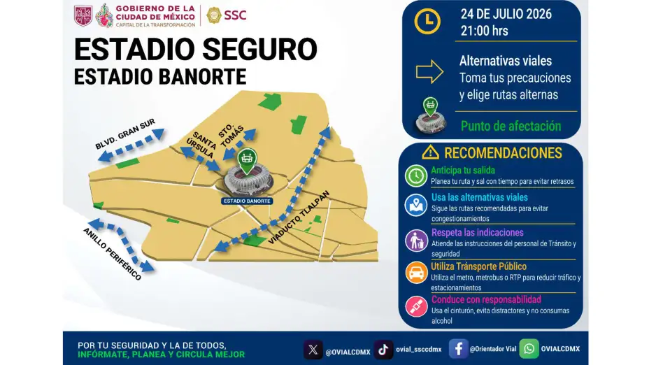 Estadio Seguro.