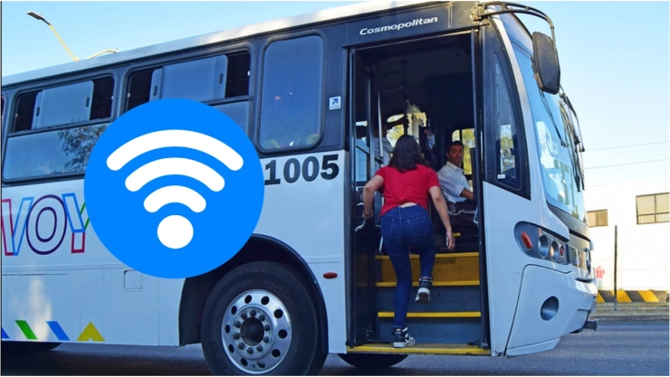¿Cómo conectarte al internet del transporte público de Aguascalientes?