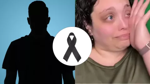 La esposa del reconocido influencer fallecido se despidió de él y brindó unas conmovedoras palabras.