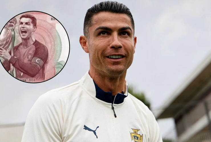 Billete de Cristiano Ronaldo en Portugal